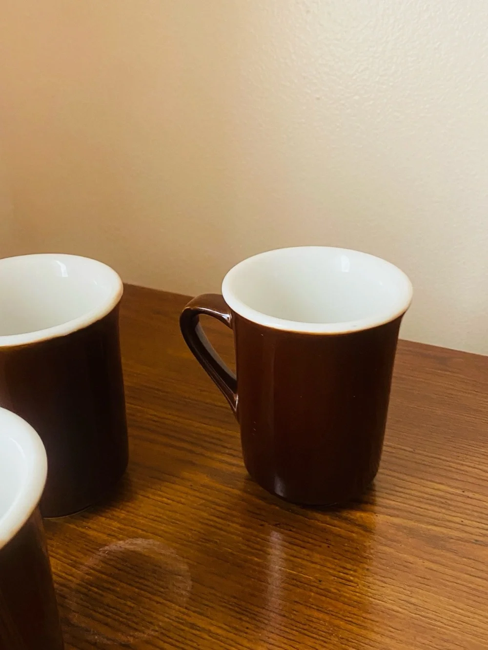 4-4 inch vintage mugs